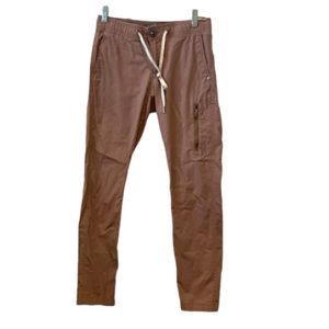 Vuori  pants, terracotta drawstring, size extra small